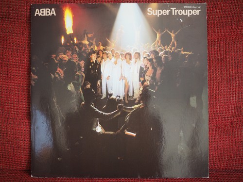 Abba super trouper lp - abba,