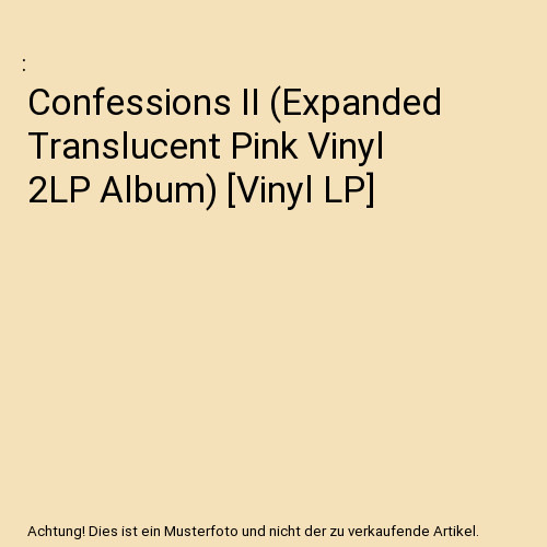 Confessions expanded - confessions, ii