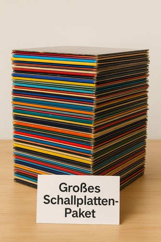 Großes schallplatten paket - großes, schallplatten-paket