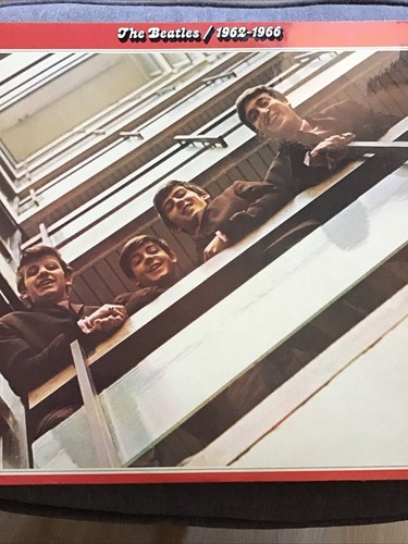 The beatles 1962 1966 - beatles, red